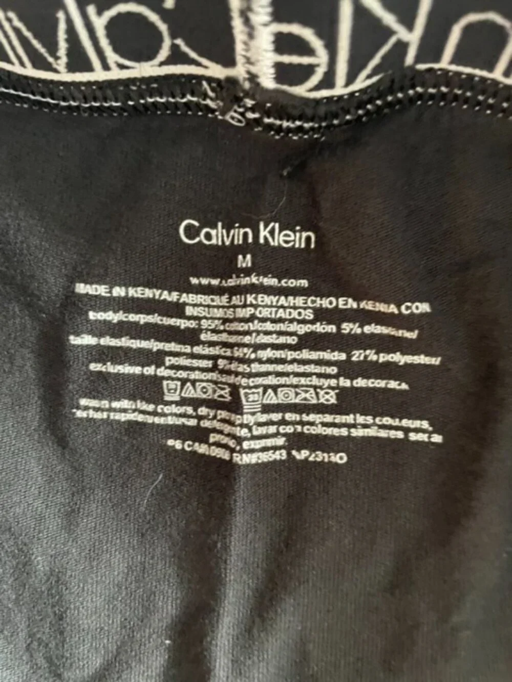 Calvin Klein boxer brief size M